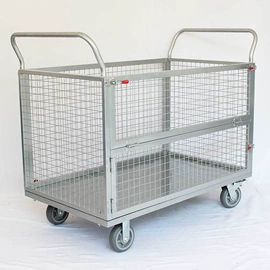 仓储货架;钳工工作台;物流台车