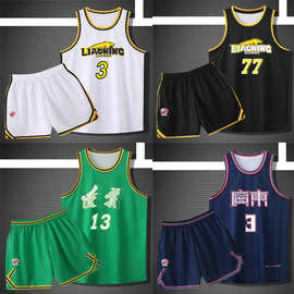 cba辽宁队篮球服套装男郭艾伦赵继伟张镇麟球衣儿童本钢队服印制