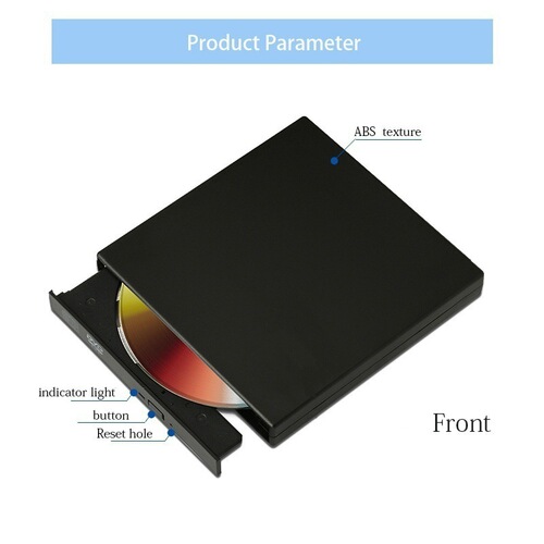 USB 2.0 Universal External CD-RW Burner Standalone DVD / CD Reader Player
