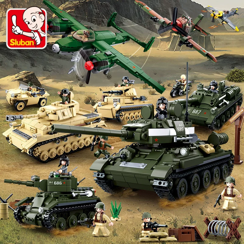 Airplane model for boys, constructor, toy, small particles, wholesale