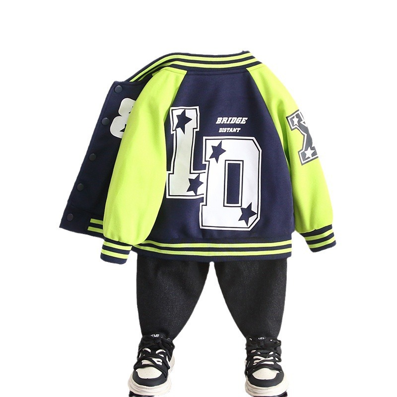 5888 Chaqueta de dinosaurio para niños Otoño Camisa con capucha de estilo occidental para niños 2024 Nuevo estilo Niño bebé Primavera y otoño Moda