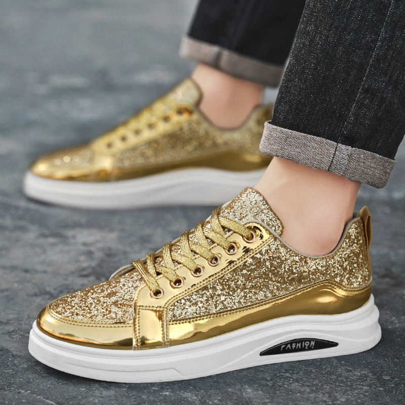 2025 новые осенние кроссовки в корейском стиле, мужская модная повседневная обувь, персонализированные трендовые туфли, универсальная обувь для молодых мужчин