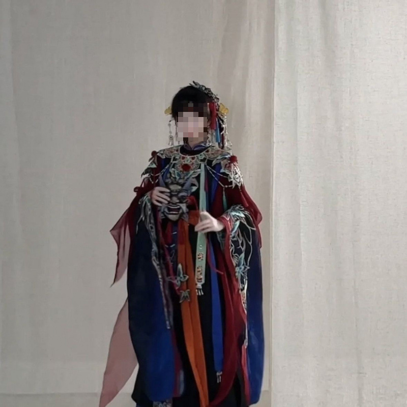 Yunjianshanze Han Dynasty Nuo Opera Opera Style Chinese Elements New Ming Dynasty Fairy Suit Halloween Nuo Opera Costume