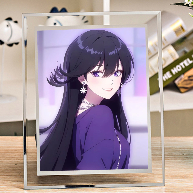 Reasons to Fall in Love with Her Li Shiya Peripheral Photo Frame Dormitory Bedroom Desktop Table Anime Figure Star Film Reasons to Fall in Love with Her Li Shiya Peripheral Photo Frame Dormitory Bedroom Desktop Table Anime Figure Star Film