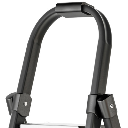 Ladder Home Multifunctional Folding Stairs Aluminum Human-Tier Step Stair Indoor Thick Attic Stair Telescopic