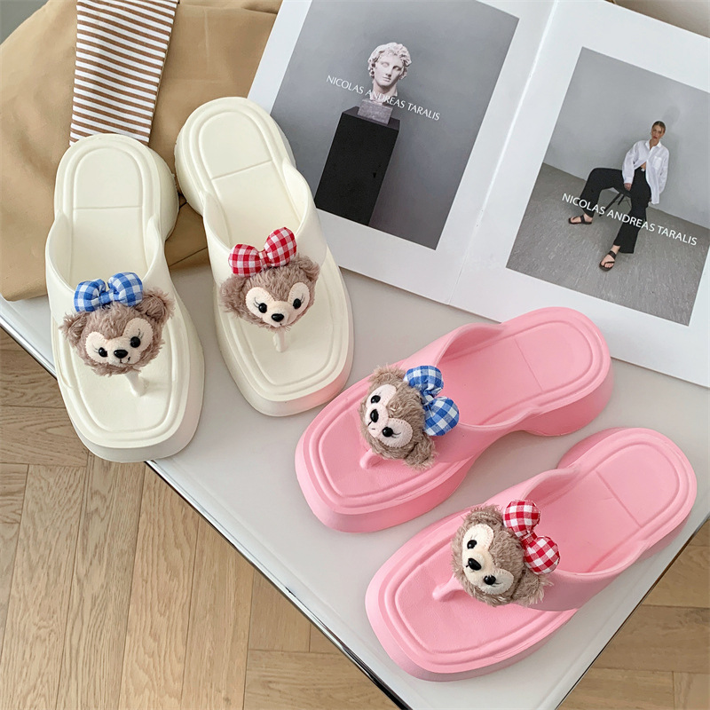 mule wedge heel platform
