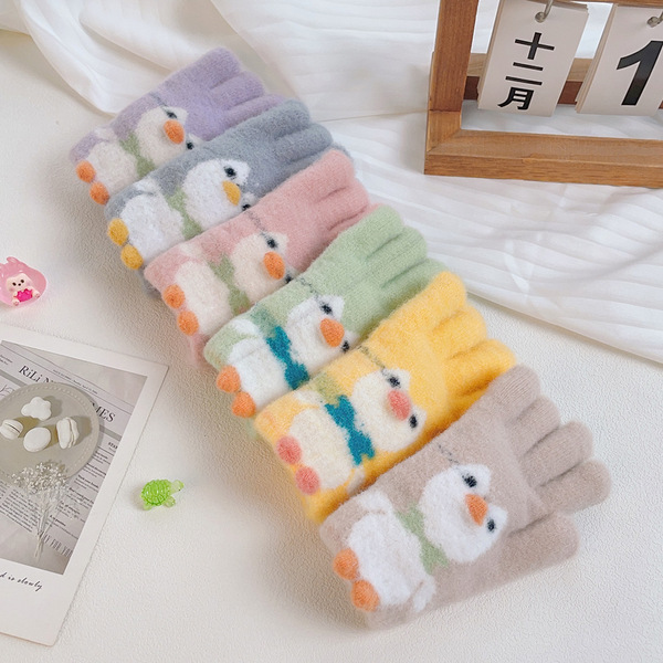 Winter children's keep warm gloves
