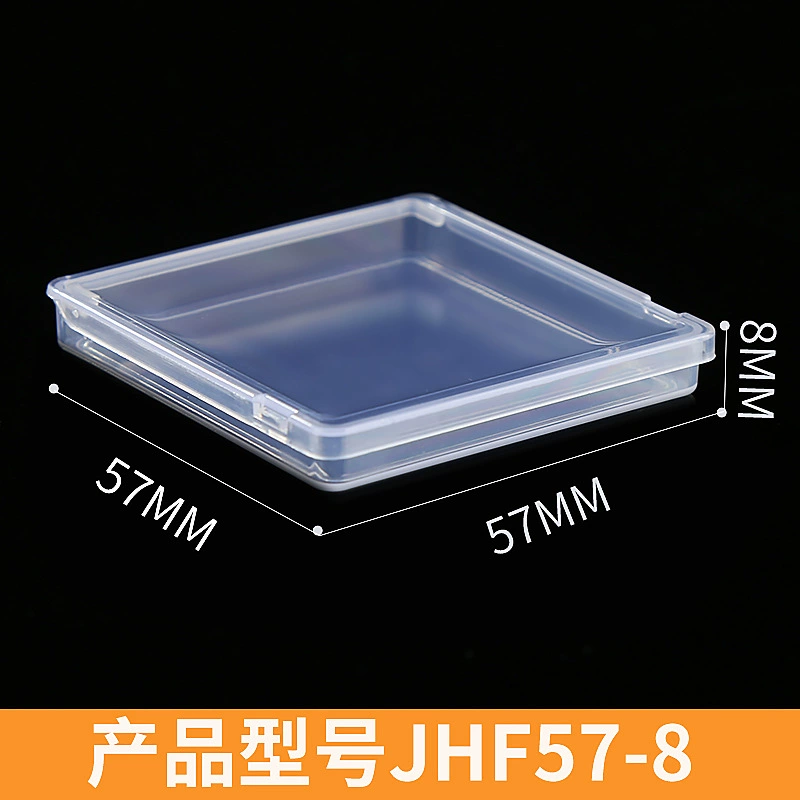 Небольшая плоская коробка для рыбьего крючка коробка PP коробка маленькая коробка маленькая пластиковая коробка коробка SDCard коробка для аксессуаров подкрашенные ножи головка упаковки коробка