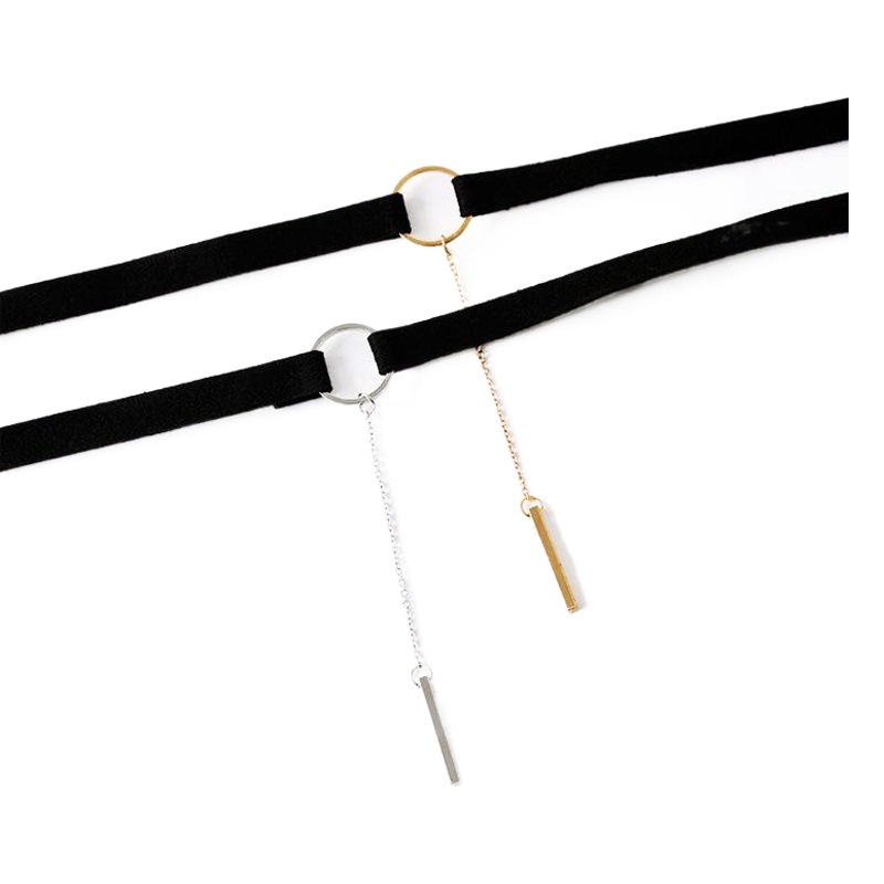 Korean version of tremolo with net red necklace collar choker female Korean version of clavicle chain lace clavicle chain in stock wholesale