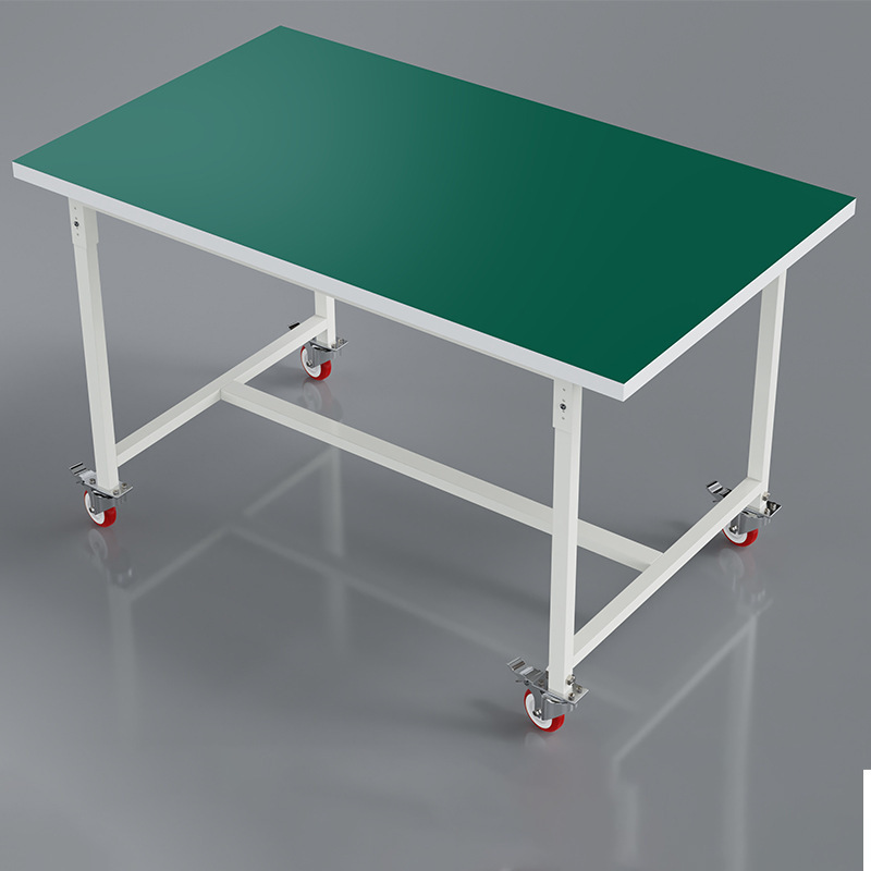 帯電防止可動作業台トロリー三層二層操作台梱包テーブル修理テーブルフラットトロリー|undefined
