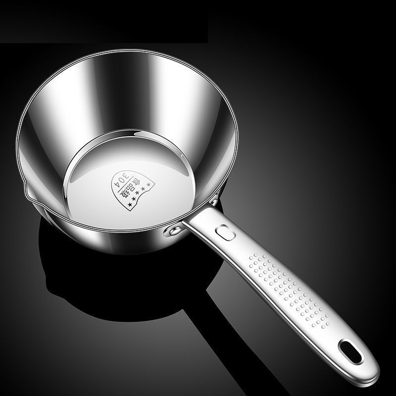 Capacious big water ladle stainless steel for home use scaled