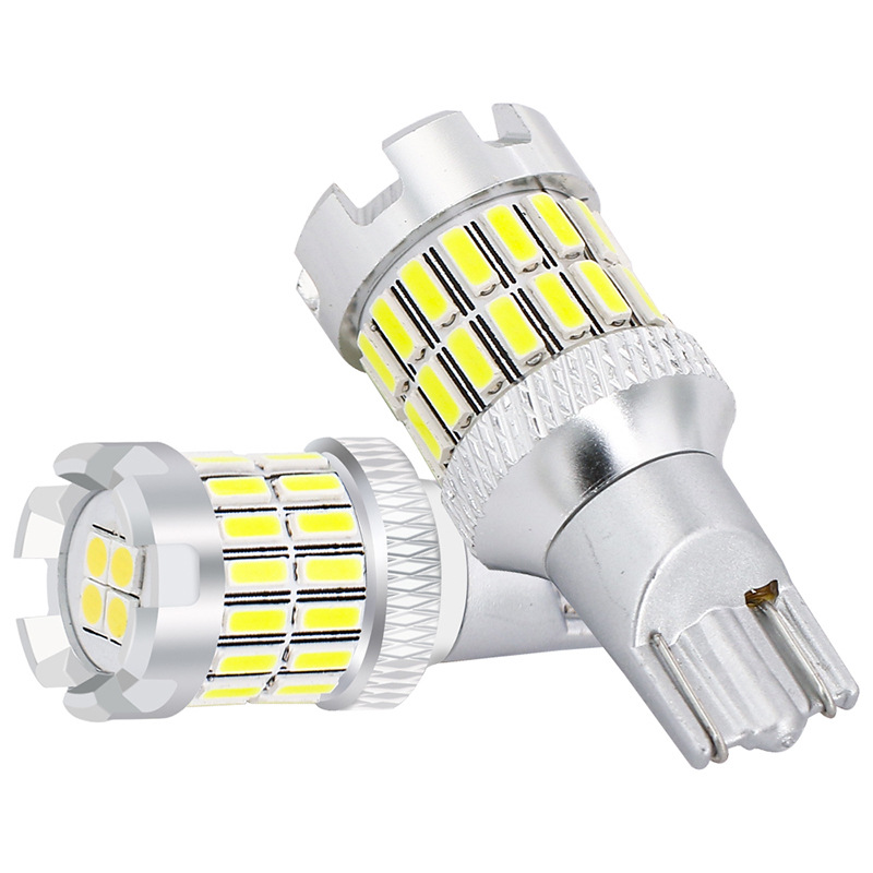 En stock T15 lámpara de marcha atrás lámpara LED infinita decodificación 4014 SMD lámpara de freno 3030 resalte bombilla de coche