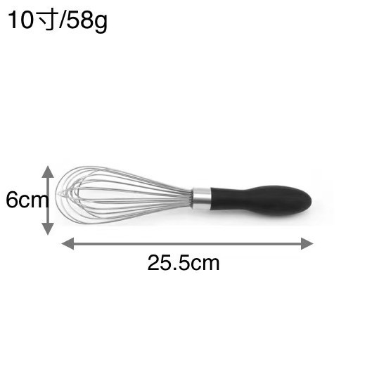 Manual Egg Beater With Ergonomic Rubber Handle Kitchen Tool_voghion.com