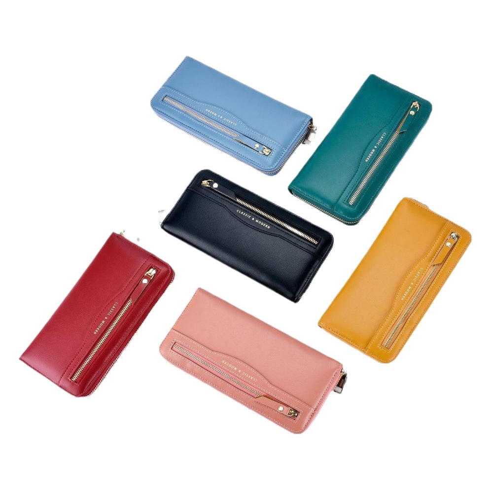 Tailian Women's Wallet Cross-Border Zipper Bag Multi-Functional Coin Long Card Slot Clutch Bag Purse