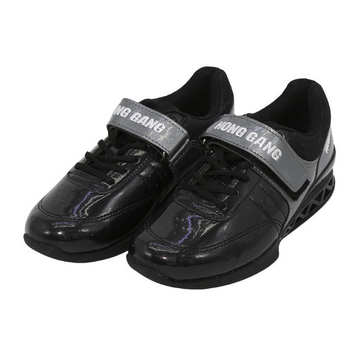 Weightlifting shoes, squat shoes, weightlifting and fitness deadlift squat shoes, gray, blue