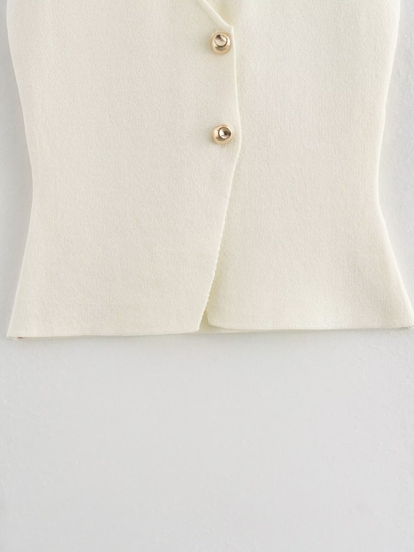 217g Weight Sleeveless Sleeve Length Polyester Fabric Type Skirt Co-ord Set Sets Type 1 Piece Quantity Holiday, Daily Occasion V Neck Neckline Slim Fit Type Solid Color Pattern Summer, Spring Season Women's Gender Button Design Elegant, Streetwear Style Holiday Daily Women's Elegant Streetwear Solid Color Polyester Button Skirt Co-ord Set Skirt Sets 6