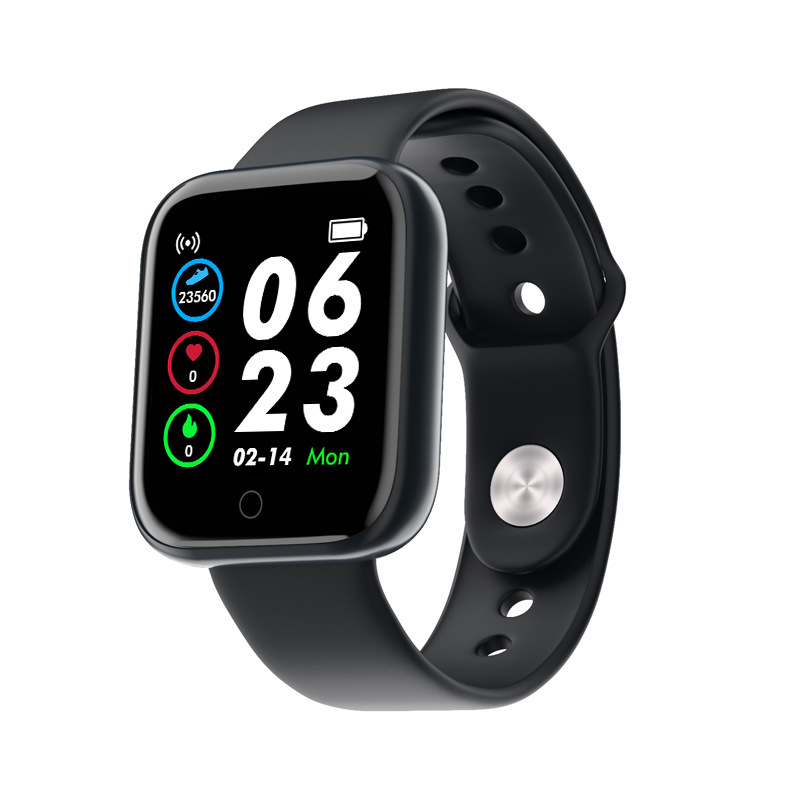 Y68 Cross-Border Adult Smart Watch with Large Screen Touch Control, Message Notification, Waterproof Bluetooth Sports Bracelet