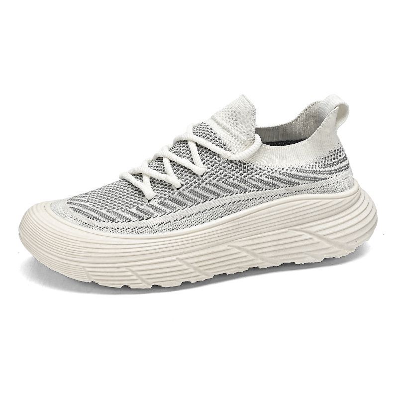 Plasă pentru bărbați, respirabilă, subțire, ultra moale, talpă groasă, rezistentă la uzură și mirosuri, sport de vară cu scobituri_voghion.com