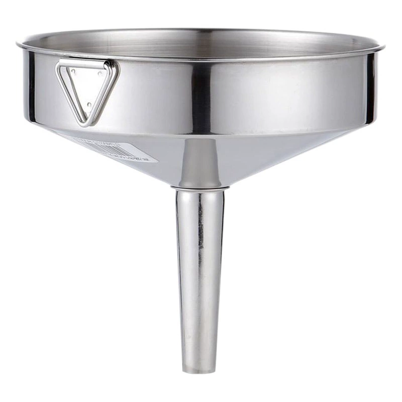 Воронка из нержавеющей стали с фильтром экрана утечки вина утечки масла висит немагнитная утолщенная Воронка Из Нержавеющей Стали