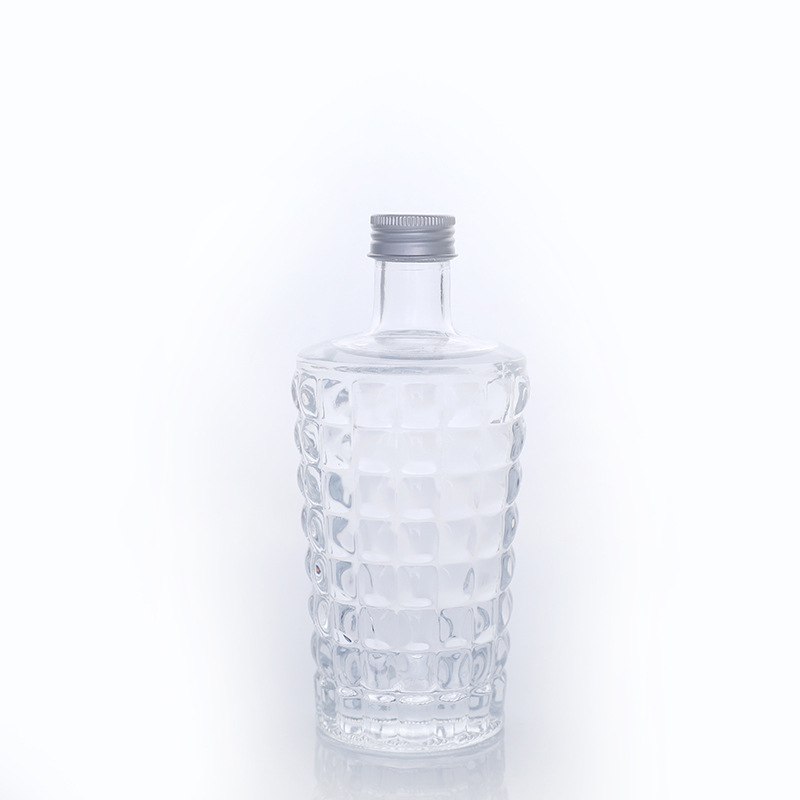 新款330ml果酒玻璃瓶酒瓶包装空瓶晶白料玻璃青梅酒瓶源头厂家