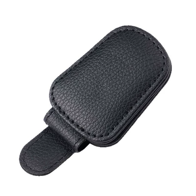 Car Glasses Clip/Bill Clip – Glasses Holder, Leather Car