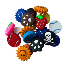 跨境热销网球拍减震器圆形避震器阻尼舒适扣式环保轻盈多色可选