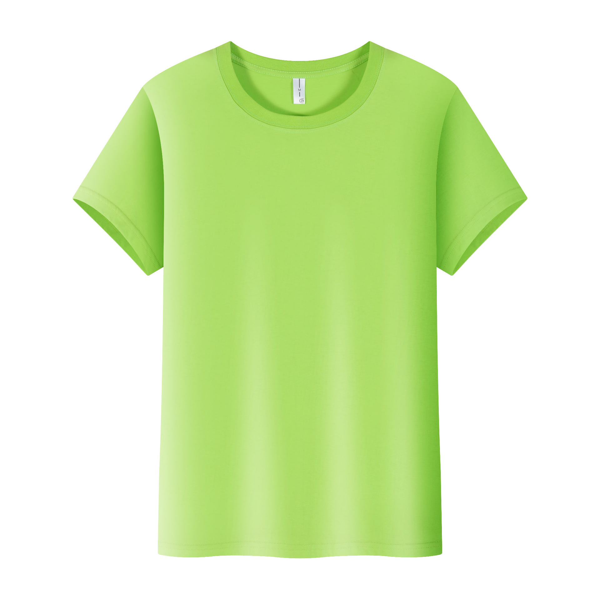 Camisetas de algodón puro, camisetas de algodón peinado de manga corta, camisetas publicitarias al por mayor, camisetas culturales, uniformes de clase con logotipo personalizado, ropa de trabajo, bordados. image 16