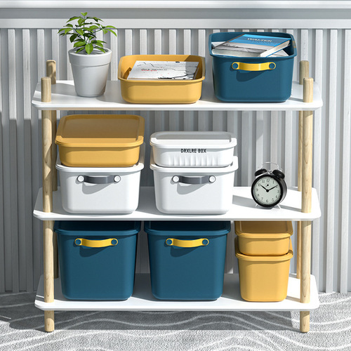 Desktop storage box snacks with lid basket cosmetics storage box underwear organizing box wholesale storage box cabinet
