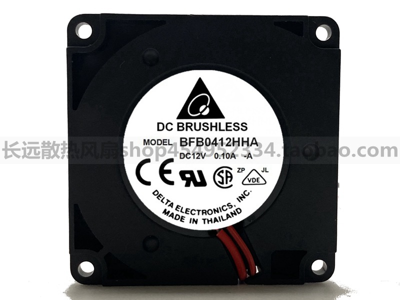 原装台达 4010 12V 0.10A BFB0412HHA 4CM厘米双滚珠涡轮散热风扇