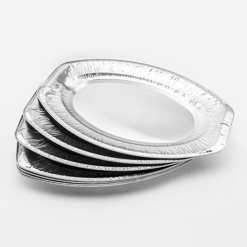 55cm Large Size Heavy-Duty Thickeneded Disposable Tinfoil Grilled Fish Tray Food Grade Restaurant Oval Aluminum Foil Tray 55cm Large Size Heavy-Duty Thickeneded Disposable Tinfoil Grilled Fish Tray Food Grade Restaurant Oval Aluminum Foil Tray