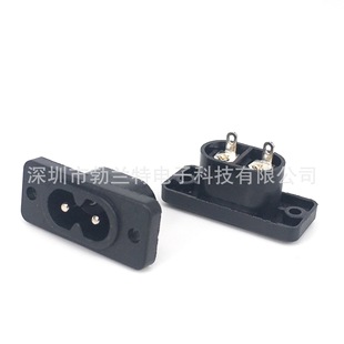Taiwan RONGFENG original genuine goods RONGFENG power socket eight-word socket with screw hole RF-180 certification