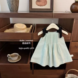 【甜品起司】治愈系！女宝宝小女孩公主裙夏日清凉风超好看吊带裙