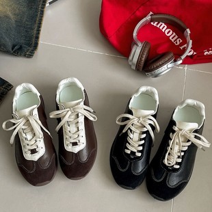 Light American Style Retro Flat Training Shoes Women's 2025 New Spring All-match Casual Sports Forrest Gump Sneakers