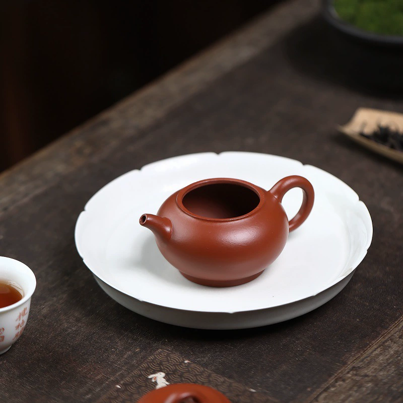 Natural ore handmade, small tea set, teapot