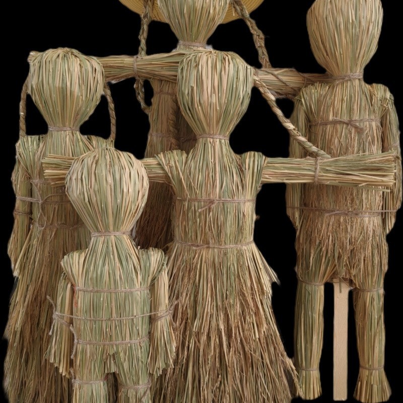 Home Decorations, Handmade Weaving Crafts, Halloween Props, Small Scarecrow, Cross-Border [Manufacturer]