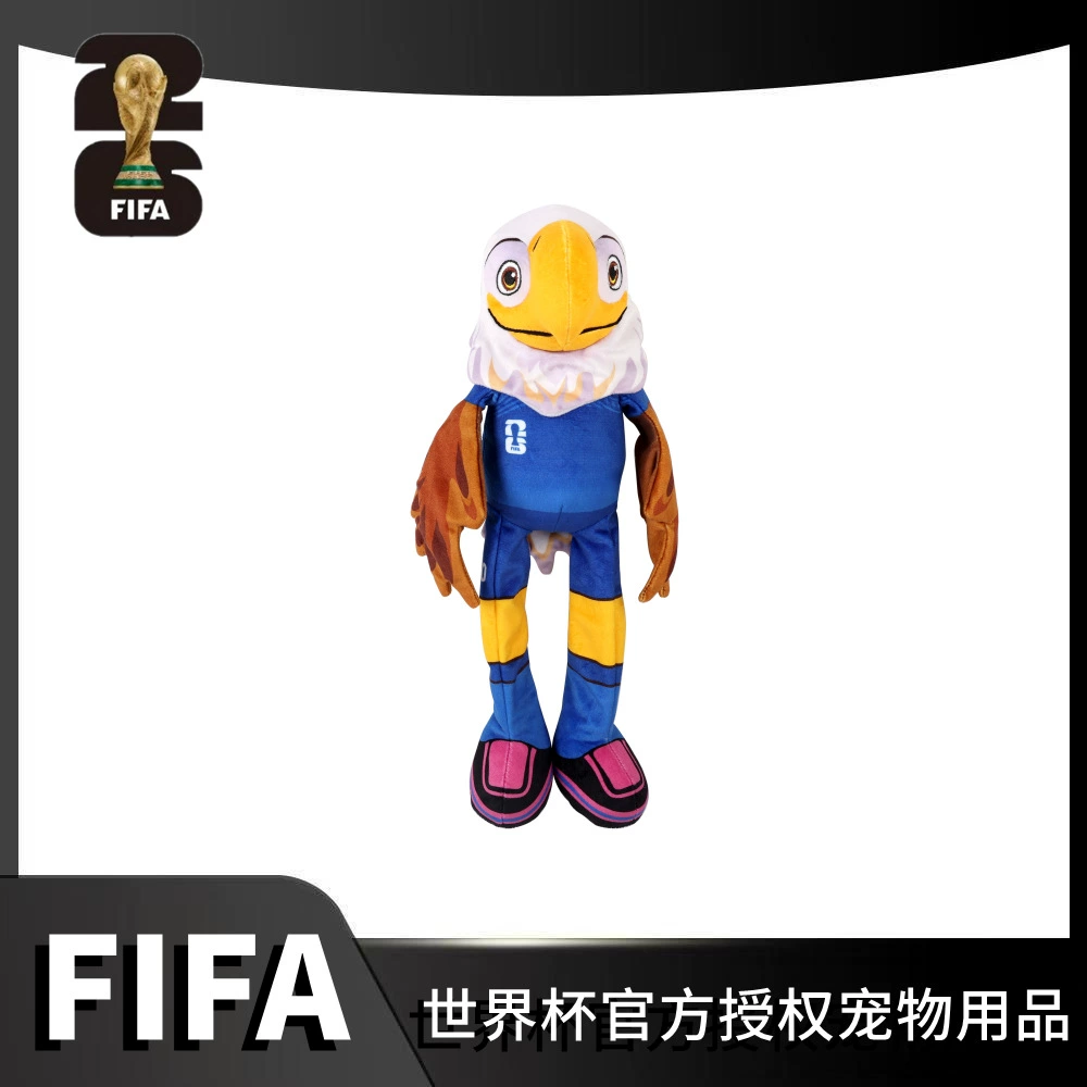 FIFA Officially Authorized Pet Products World Cup US IP Mascot Sea Eagle Oversized Doll