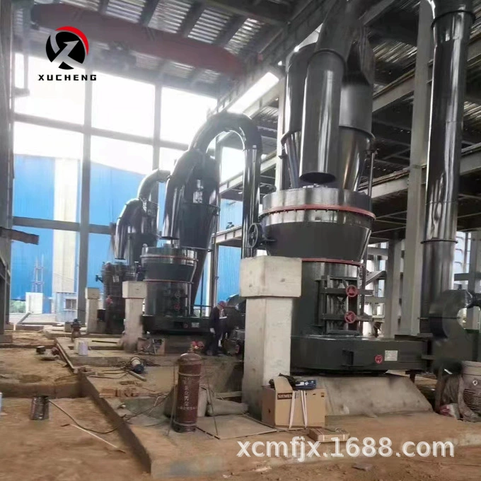 Вертикальная гравийная мельница Рэймонда для помола руд малого и среднего размера с регулируемой степенью помола и компактными размерами XC.