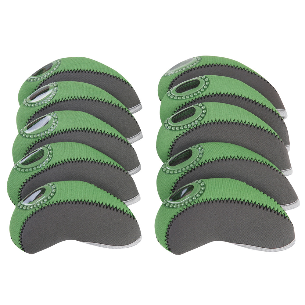 Yuefan Source Supply Juego de gorro de golf de dos colores Juego de hierro de golf Golfheadcovers