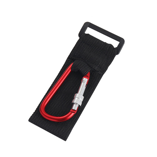 Source factory bicycle children's car aluminum alloy electric vehicle motorcycle hanging hook Velcro carabiner hook