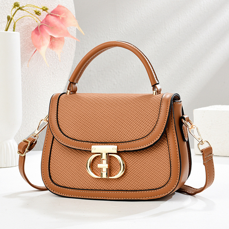 Bolso de moda 2025 nuevo bolso de moda de color contraste bolso de hombro casual bolso de textura bolsas
