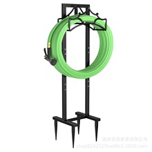 跨境花园软管存储架花园软管支架软管挂架可拆卸金属水管软管支架