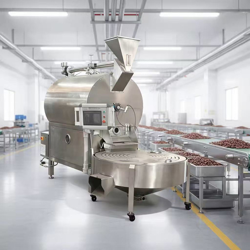 Ce Certified Cocoa Bean Roasting Equipment, Energy-Efficient Nut Roasting Machine, Cocoa Bean Roaster Ce Certified Cocoa Bean Roasting Equipment, Energy-Efficient Nut Roasting Machine, Cocoa Bean Roaster