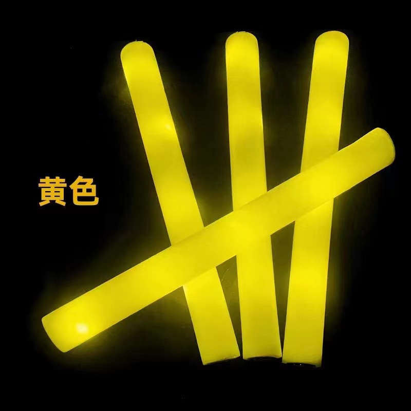 Colorido esponja de mano palo de espuma palo de concierto palo de luz LOGO flash stick palo de luz accesorios de alegría