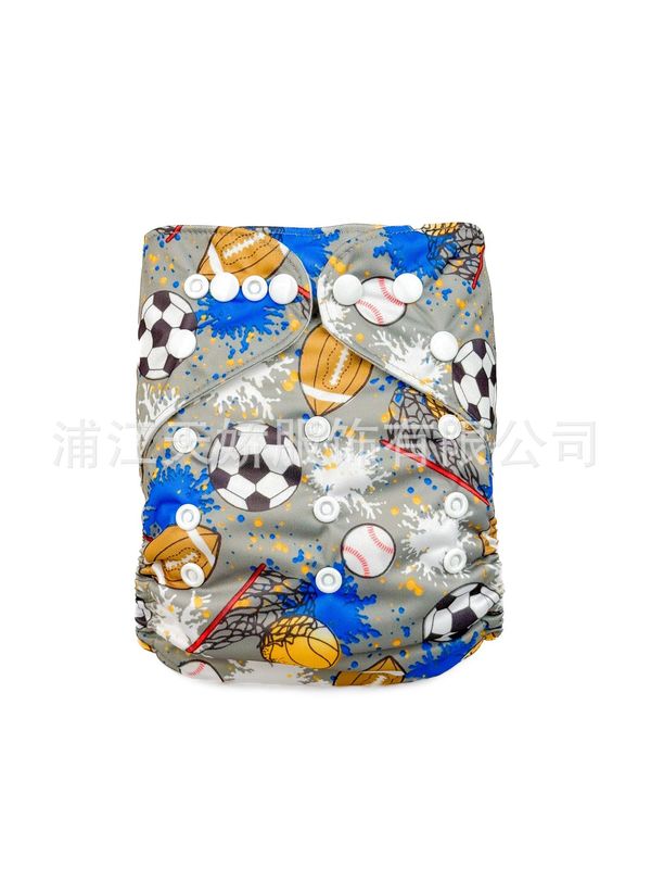 メーカークロスボーダー赤ちゃんおむつ洗える尿不湿通気性プリントトレーニングパンツcloth diaper|undefined