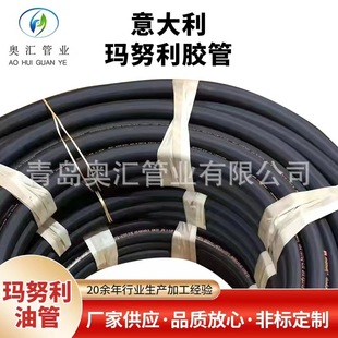 Manuli Manouli 4-layer steel wire oil pipe GOLDENISO/35 hydraulic hose assembly Italy original