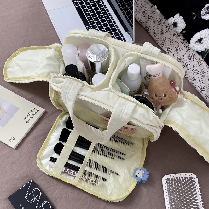 旅行の必需品収納袋収納袋シンプルな多機能大容量トイレタリーバッグ旅行収納袋化粧品袋女性|undefined