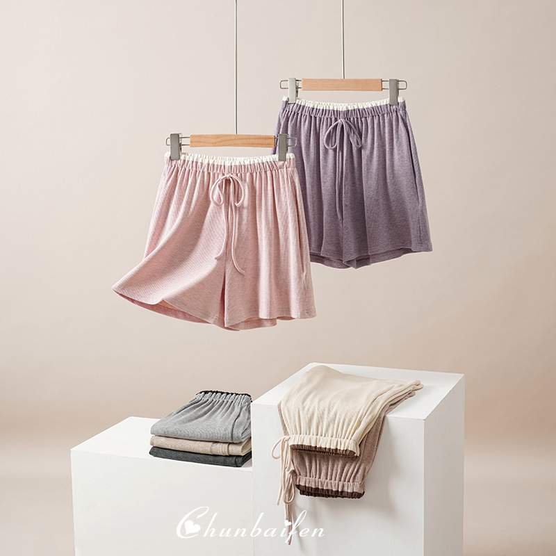 Women's Summer Thin Modal Casual Loose Cool Shorts, Five-Point Pants, Suitable for Wearing Outside, Fashionable Home Pants Women's Summer Thin Modal Casual Loose Cool Shorts, Five-Point Pants, Suitable for Wearing Outside, Fashionable Home Pants