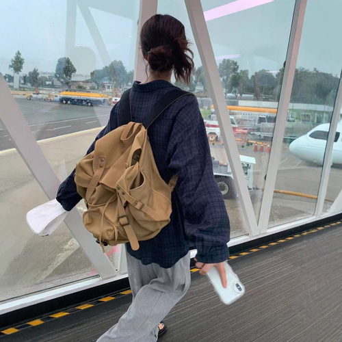 Japanese-style cotton vintage deep-blue plaid sun-protection shirt for women—2025 summer, minimalist design, chic layered top with a premium vibe