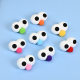 Spot big eyes small yellow duck high elastic fur ball cartoon diy hair rope jewelry socks clothing accessories fluffy ball