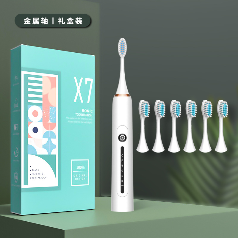 X-7 화이트 칫솔모 6개